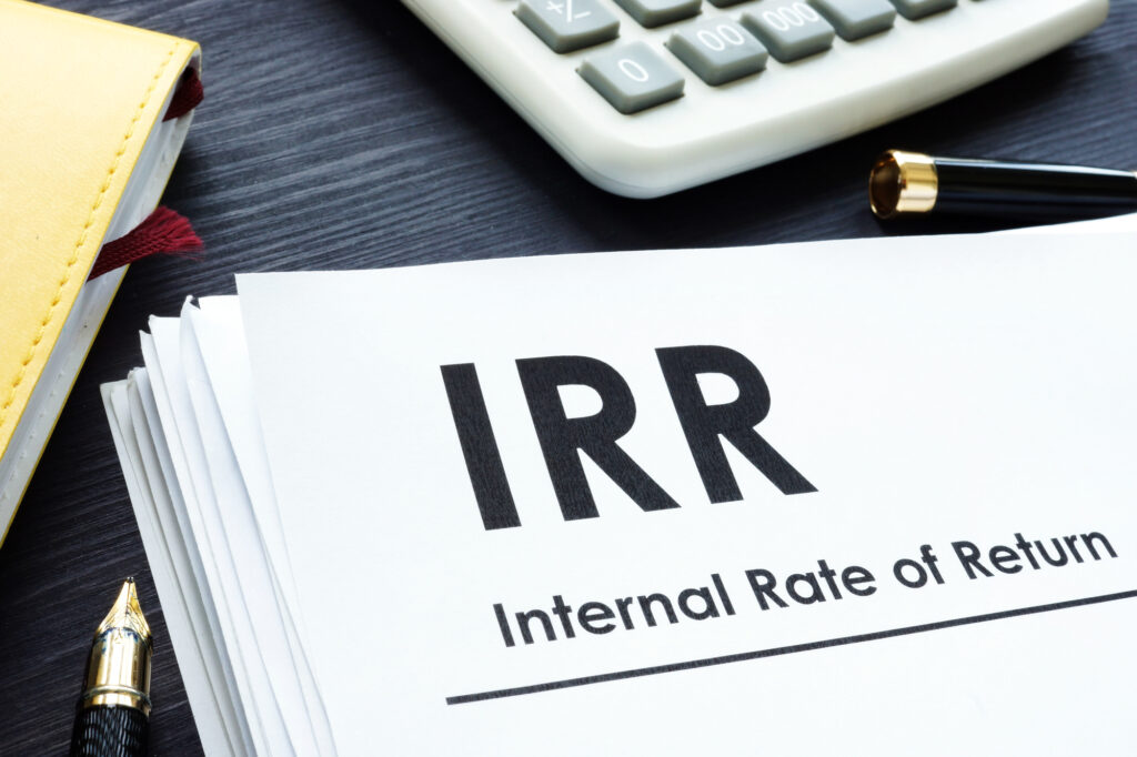 IRRを用いて投資先を判断する